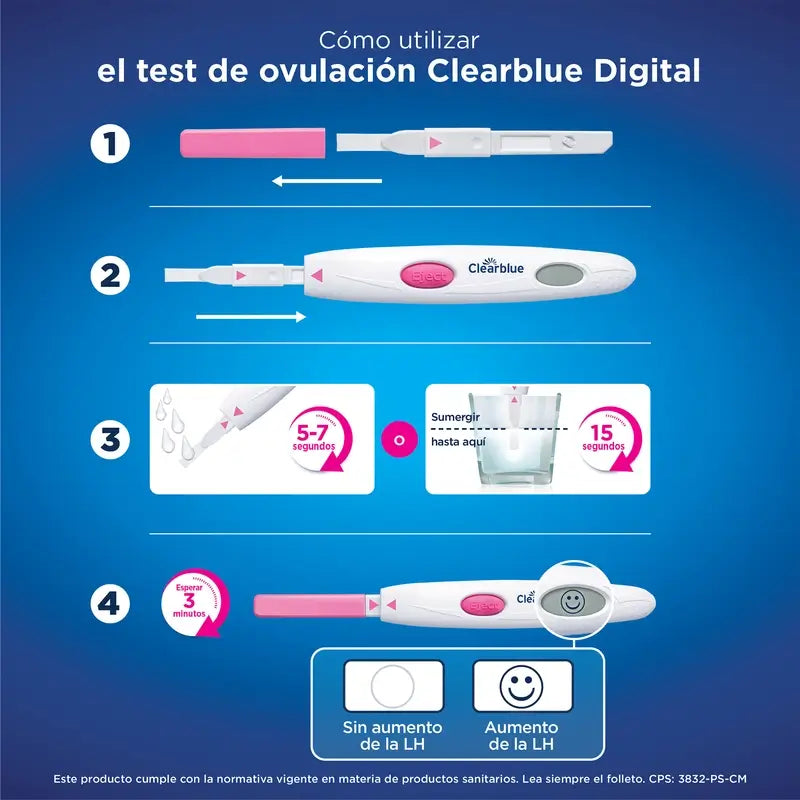 Clearblue Digital Pack Test de grossesse 1 test + test d'ovulation 10 bâtonnets