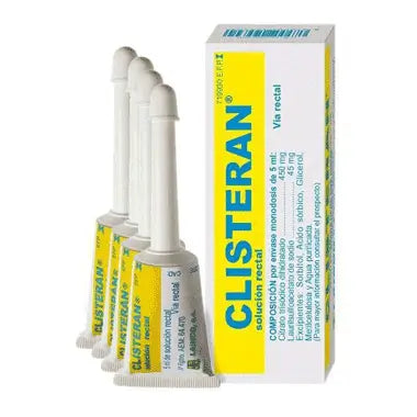 Clisteran Rectal Solution, 4 Enemas 5 ml