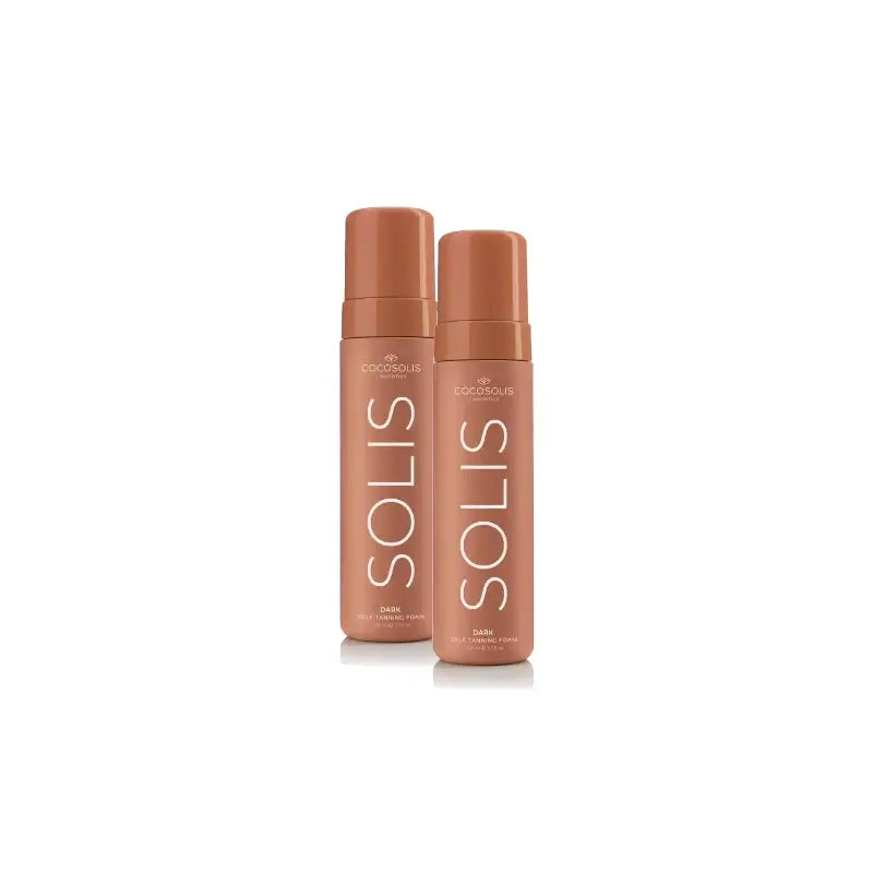 Cocosolis Solis Mousse autobronzante Dark, lot de 2 x 200 ml