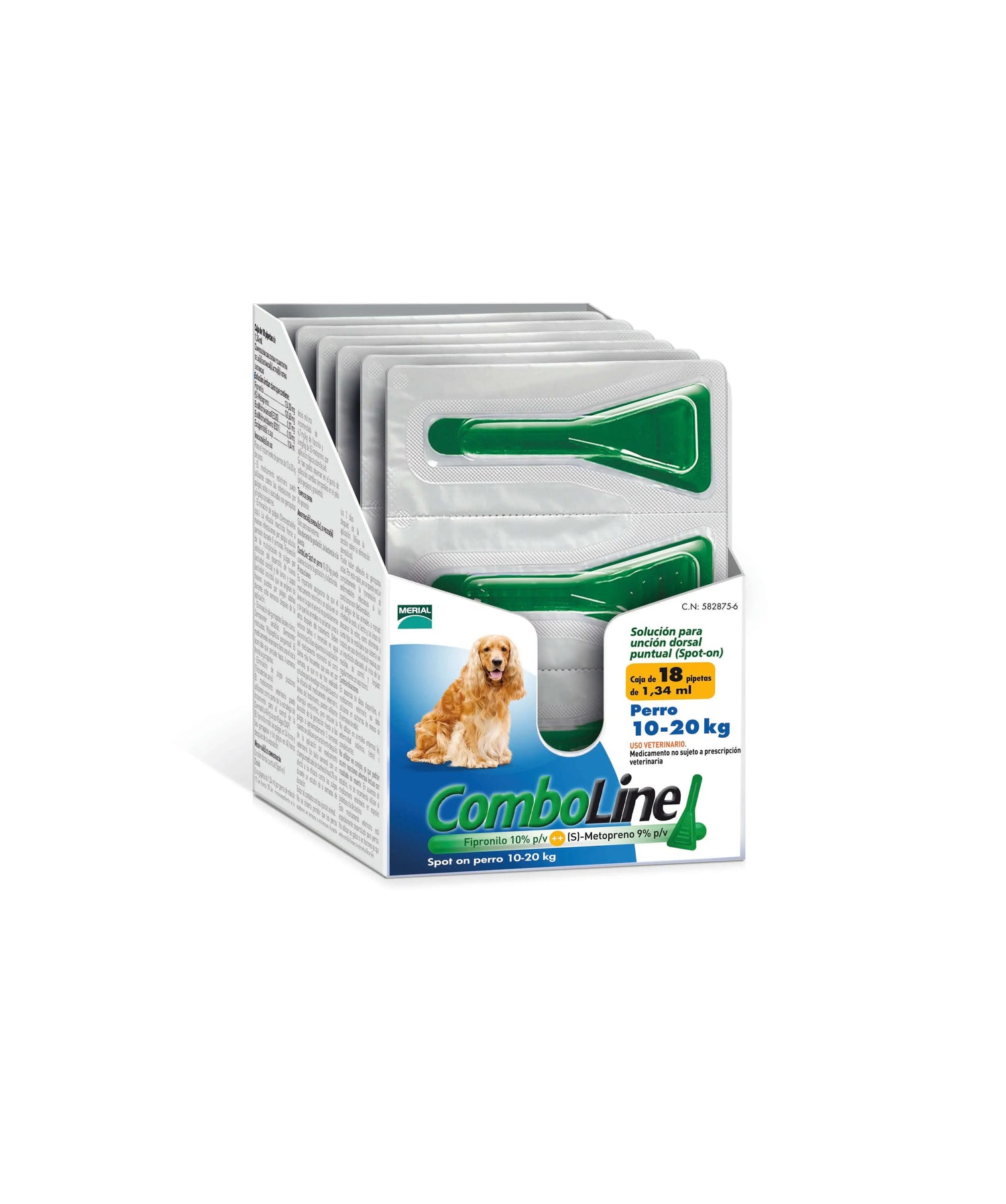 Comboline Dogs 2-10 Kg 18 Pip Merial