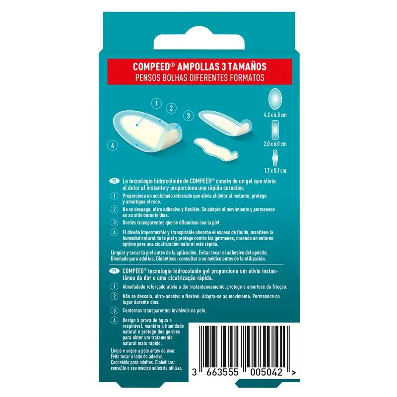 Compeed Blisters Mix Pack, 10 unités