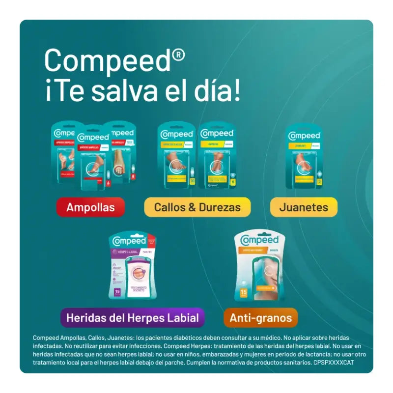 Pansements Compeed Petites ampoules 6 unités
