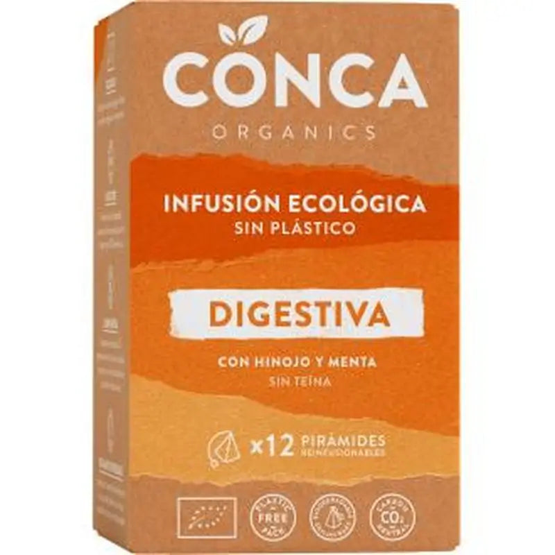 Conca Organics Digestive Infusion 12Pyramids. Echo