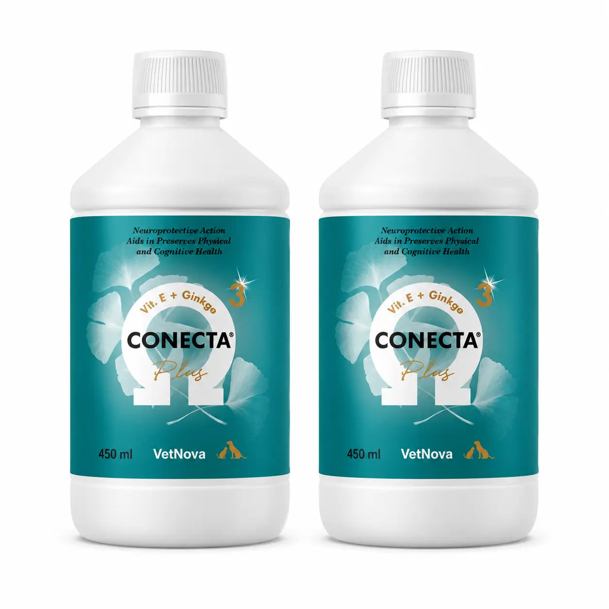 Conecta Vetnova Conecta Plus, 450 ml, paquet de 2