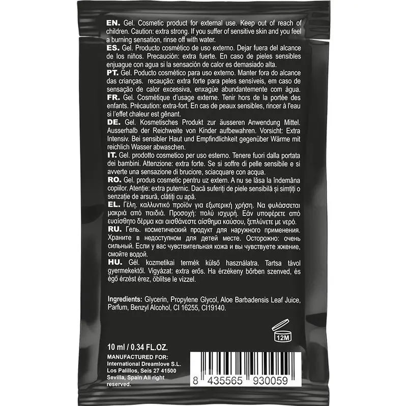 Coquette Cosmetics 10 Ml Gel Retardateur Pour Lui
