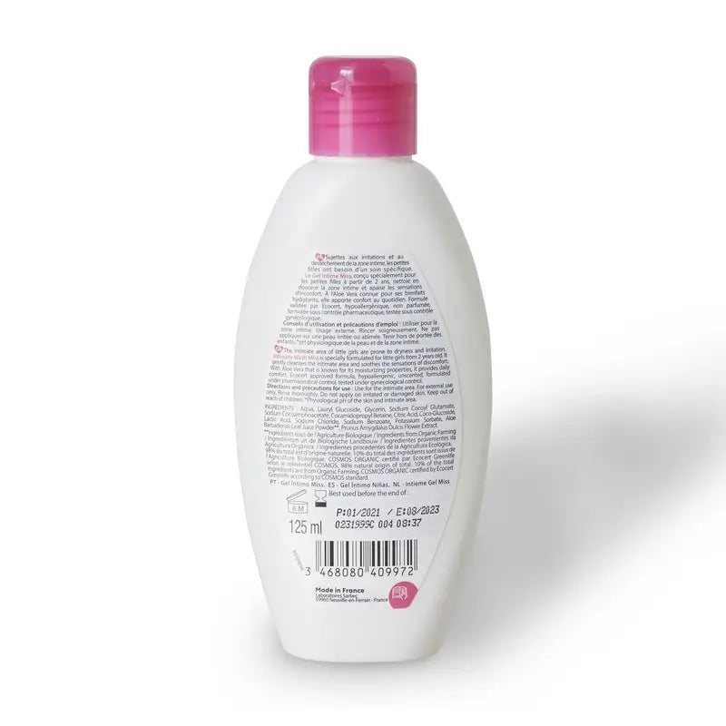 Corine De Farme Gel d'Hygiène Intime Bio Girls , 125 ml