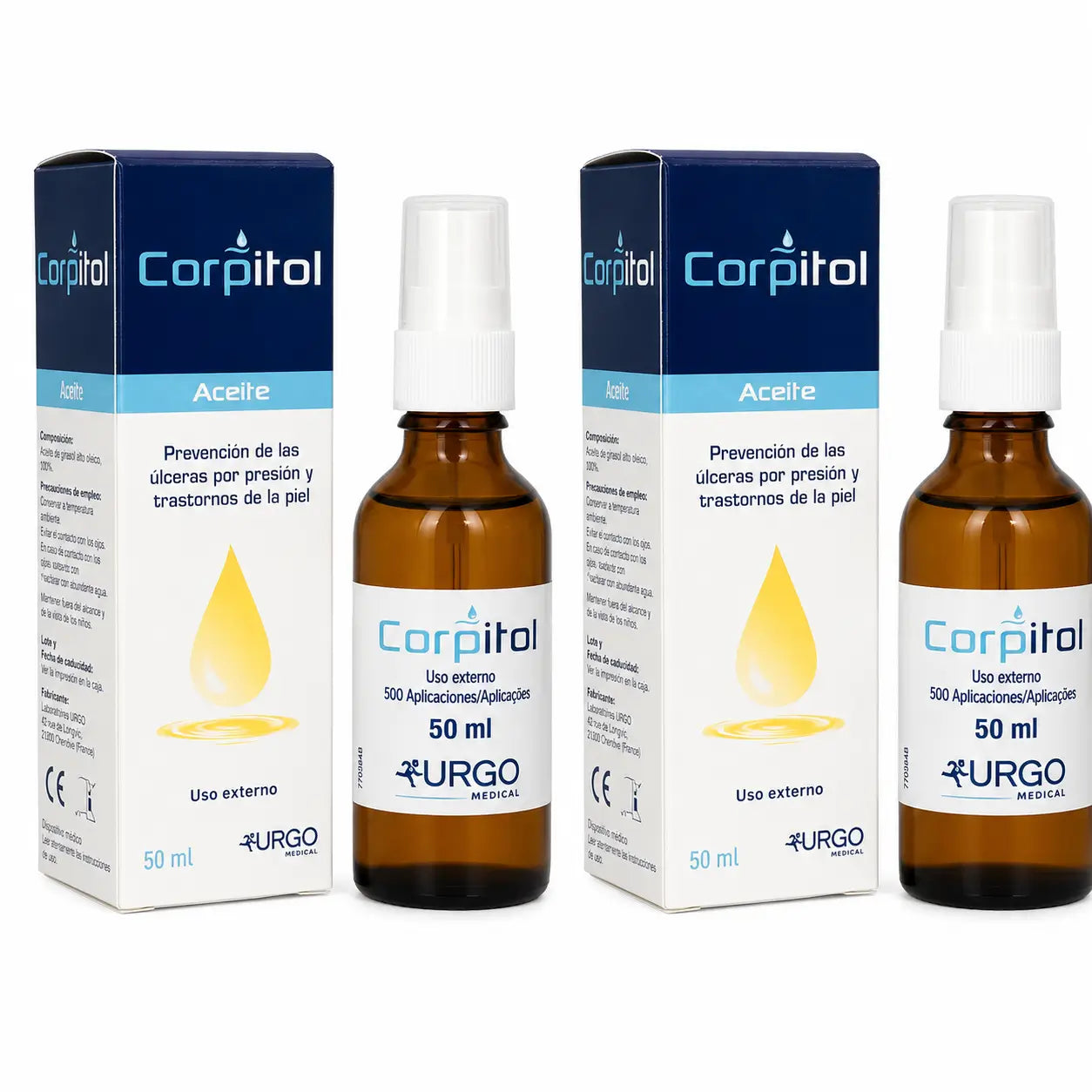 Corpitol Ulcer Drops 50 ml, pack 2