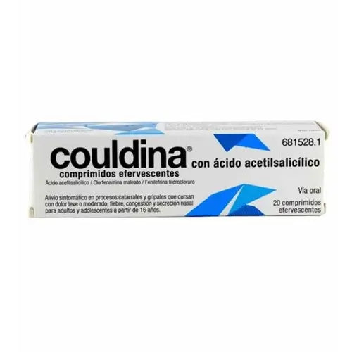 Couldina 20 effervescent tablets