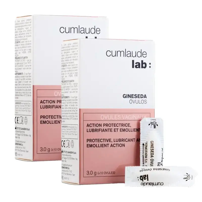 Cumlaude Lab Gineseda Vaginal Protective Ovules, Pack 2 x 10 Units