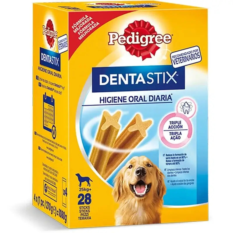Dentastix 28 unités 4 x 1 080 g + 25 kg