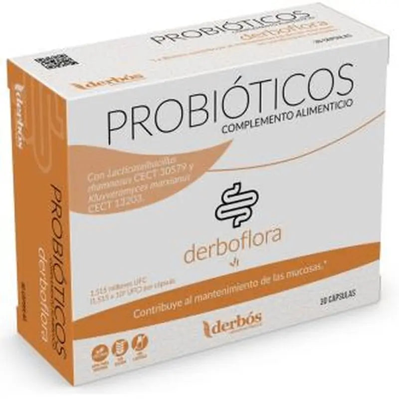 Derbos Probiotics Derboflora 30 Capsules