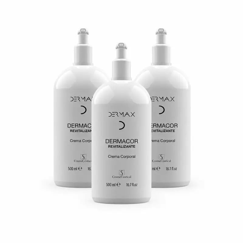 Dermax Dermacor Crème pour le corps, lot de 3 x 500 ml