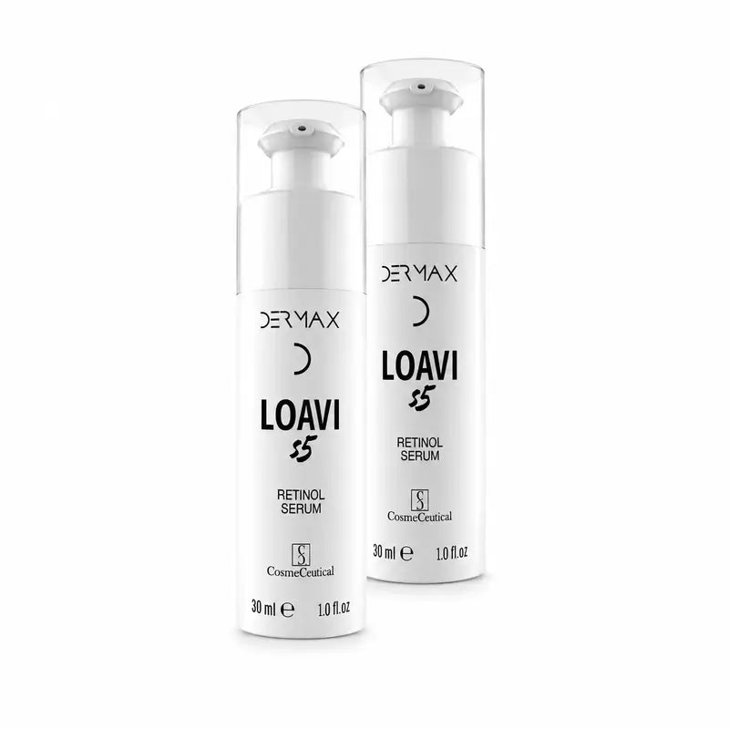 Dermax Loavi S5 Sérum au rétinol, lot de 2 x 30 ml