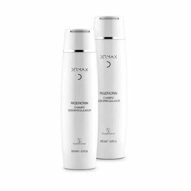 Dermax Rigencrín, shampooing séborégulateur, lot de 2 x 200 ml