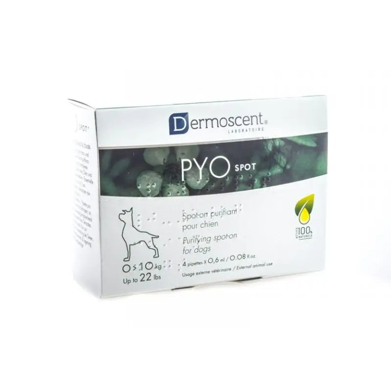 Dermoscent Pyospot Dog 0-10Kg 0,6 ml, 4 Pipettes