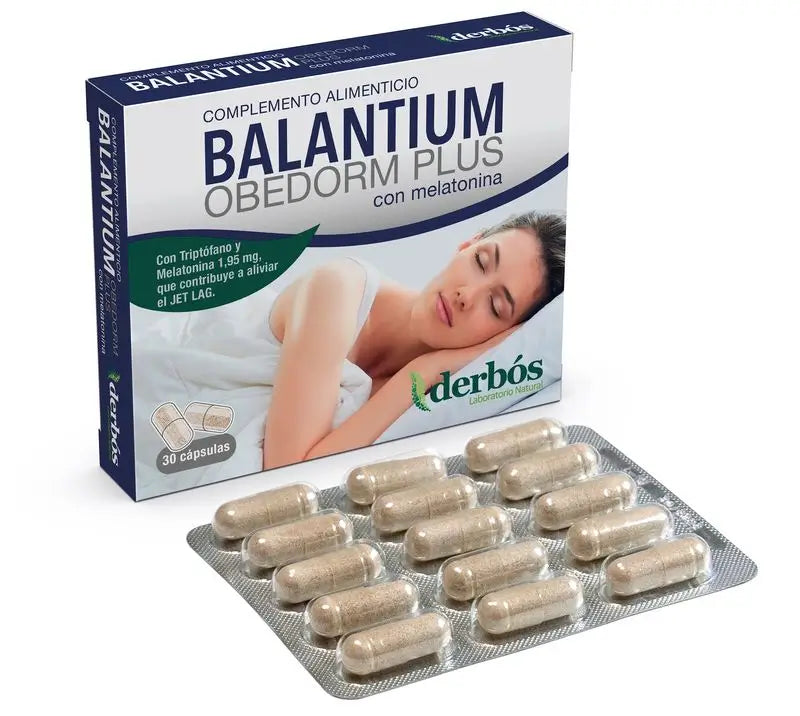 Dherbos Balantium Oberdorm Plus, 30 Capsules