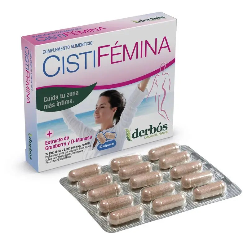 Dherbos Cistifemina , 30 capsules