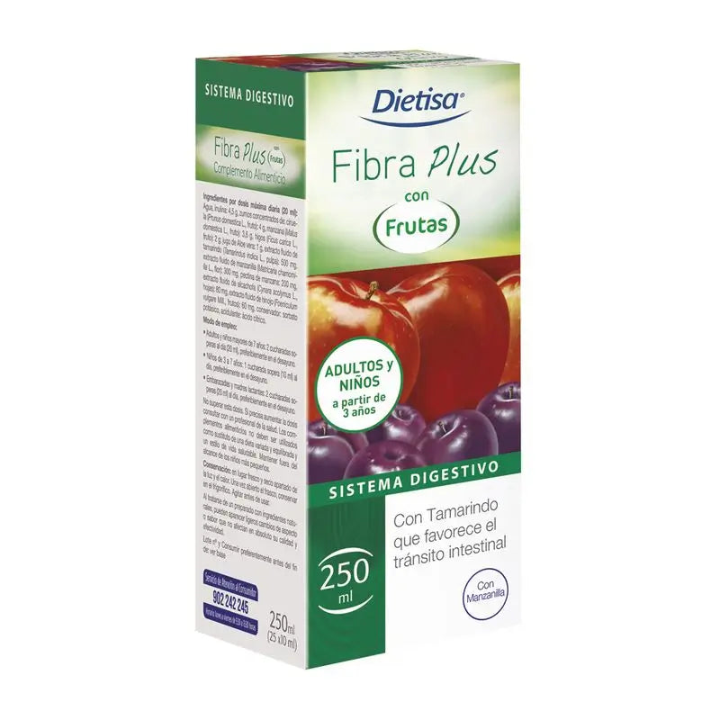 Dietisa Fibre Plus With Fruits , 250 ml