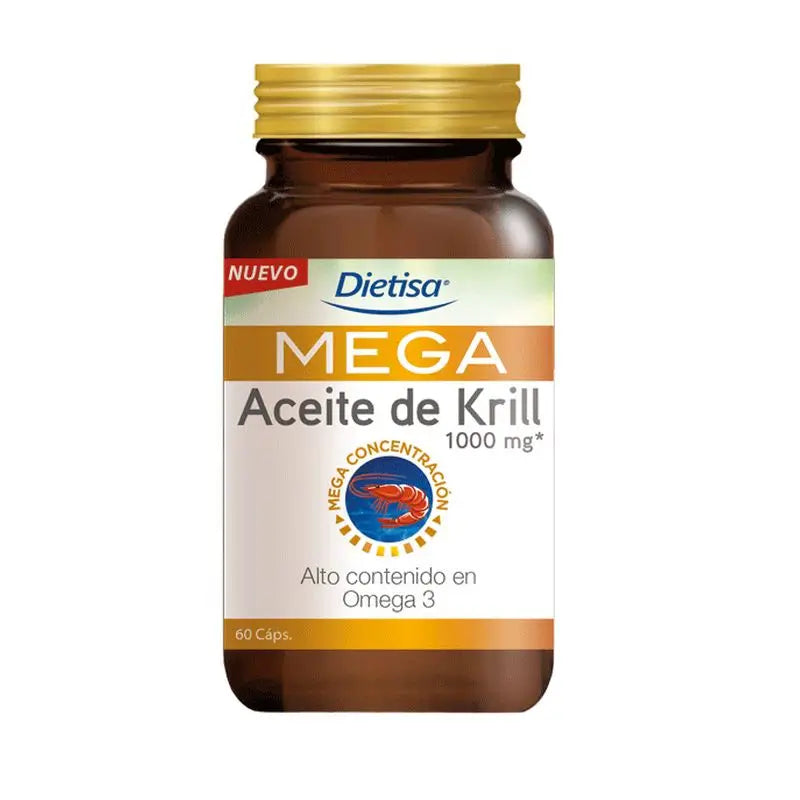 Dietisa Omega 3 Mega Krill Oil, 60 pearls