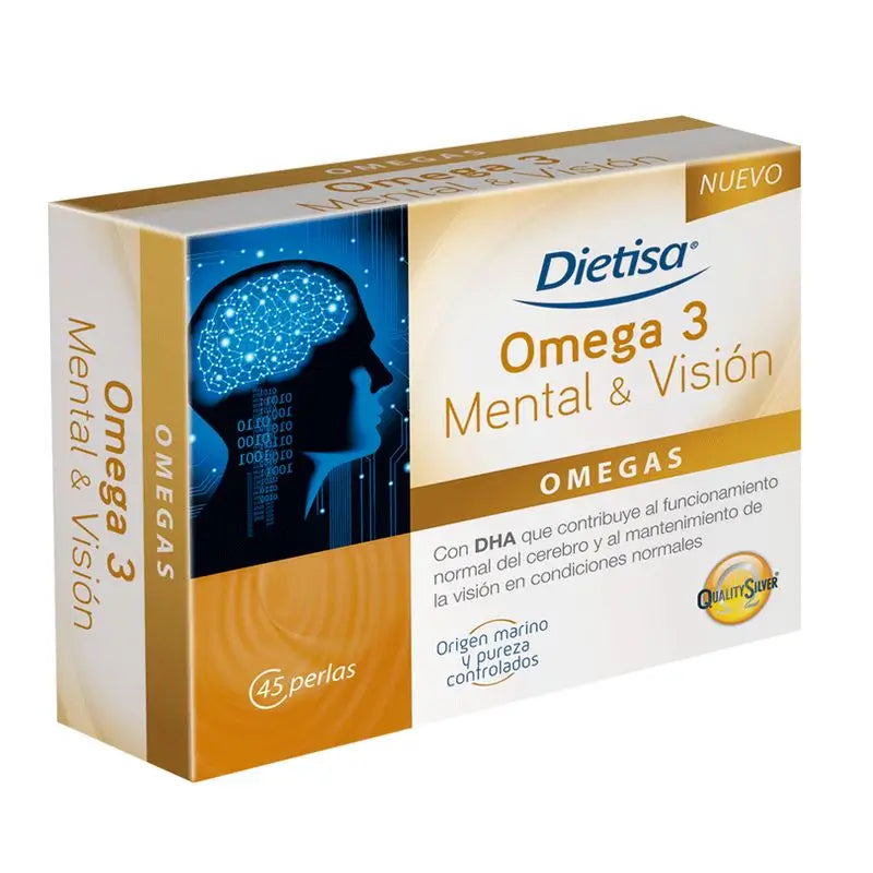 Dietisa Omega 3 Mental & Vision , 45 pearls