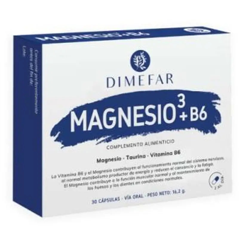 Dimefar Magnesium3+B6 30Caps.