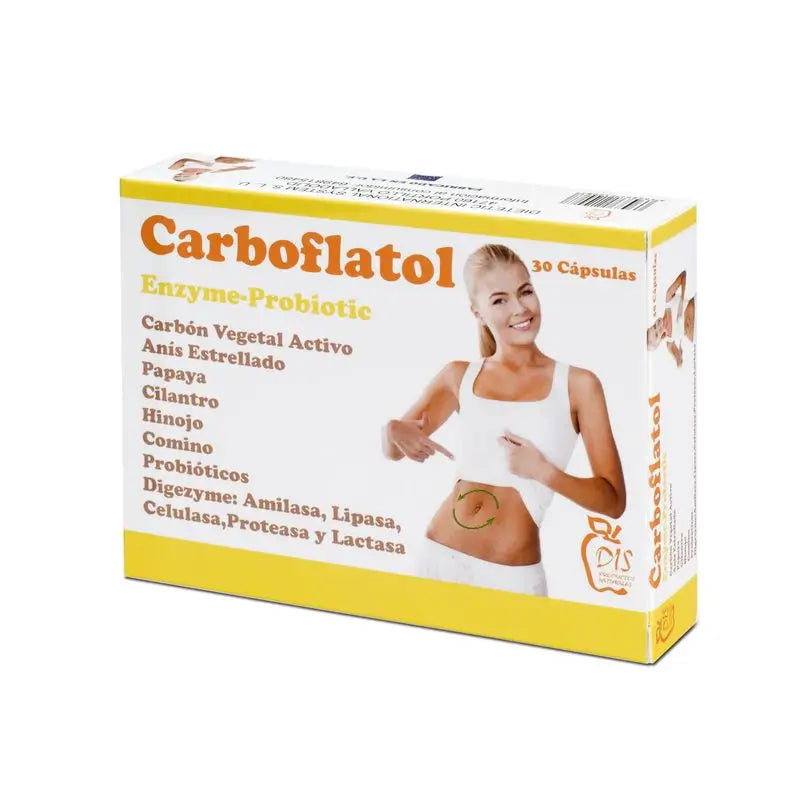 Dis Carboflatol , 30 capsules 500 mg