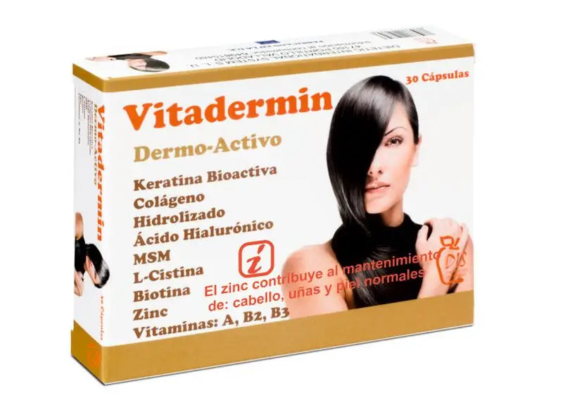 Dis Vitadermin 500 Mg, 30 Capsules