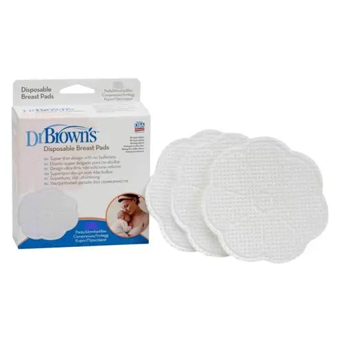 Serviettes absorbantes jetables Dr. Brown's, 60 pièces