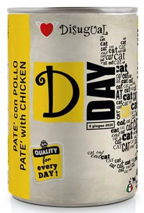 Disugual D-Day Cat Chicken 6X400Gr