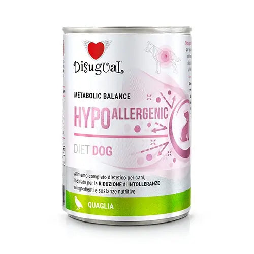 Disugual Diet Dog Hypoallergenic Quail 6X400Gr