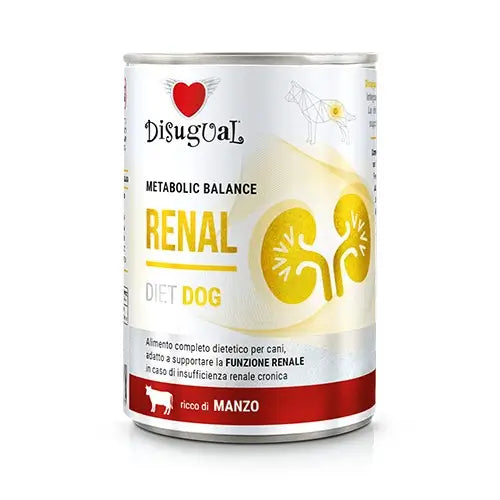 Disugual Diet Dog Renal Beef 6X400Gr