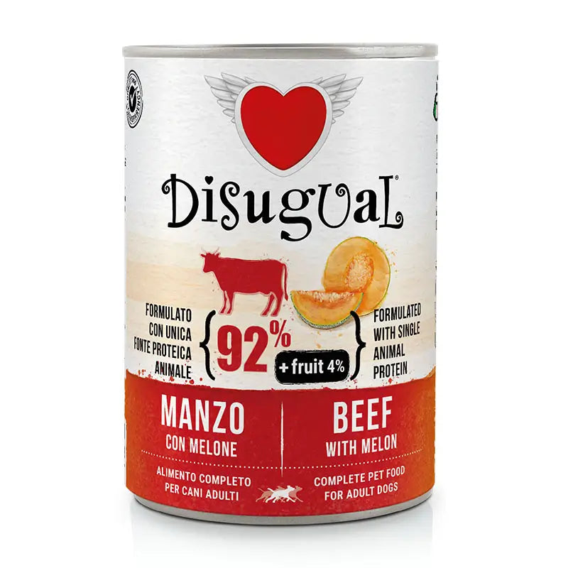 Disugual Fruit Dog Beef Melon 6X400Gr