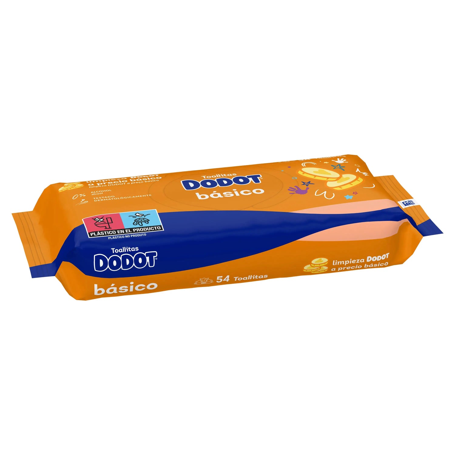 Dodot Dodot Wipes Basic, 54 unités