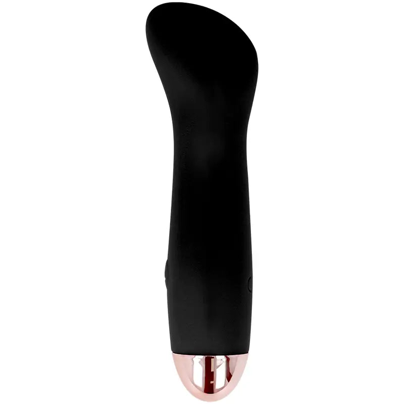 Dolce Vita Rechargeable Vibrator One Black 7 Speeds