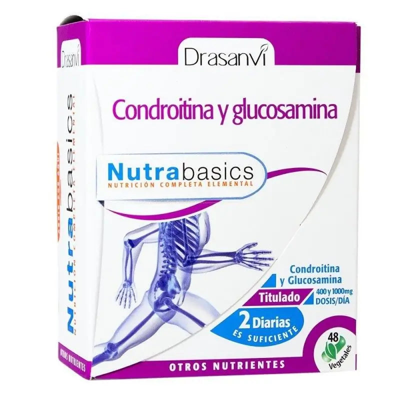 Drasanvi Chondroitin+Glucosamine Nutrabasic , 48 capsules
