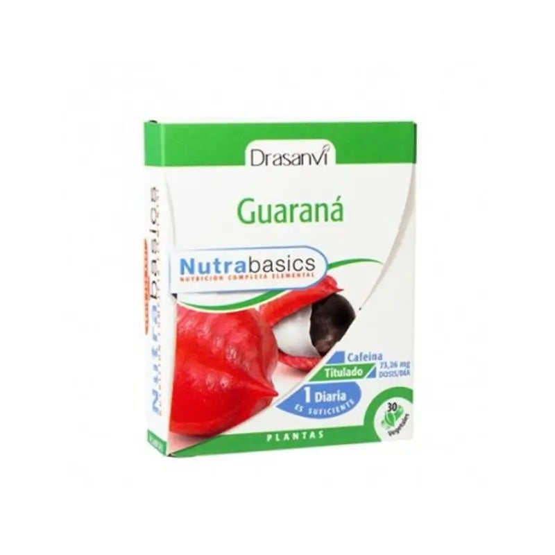 Drasanvi Guarana Nutrabasicos , 30 capsules