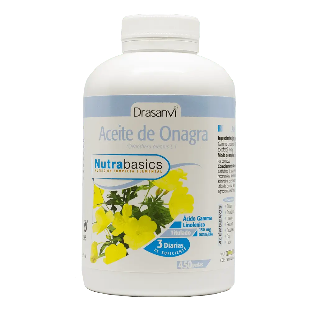 Drasanvi Evening Primrose Oil 500Mg Nutrabasic, 450 pearls