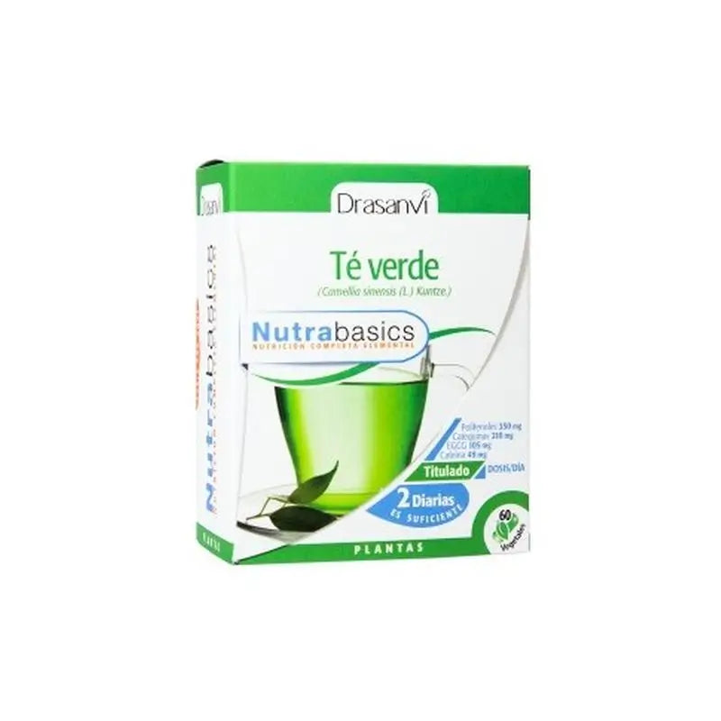 Drasanvi Green Tea Nutrabasicos , 60 capsules