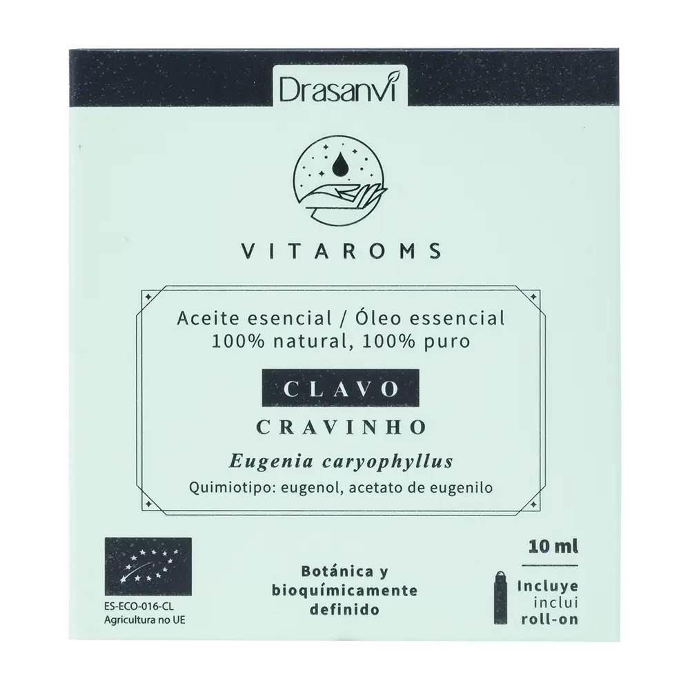 Drasanvi Vitaroms Clove Essential Oil Bio , 10 ml