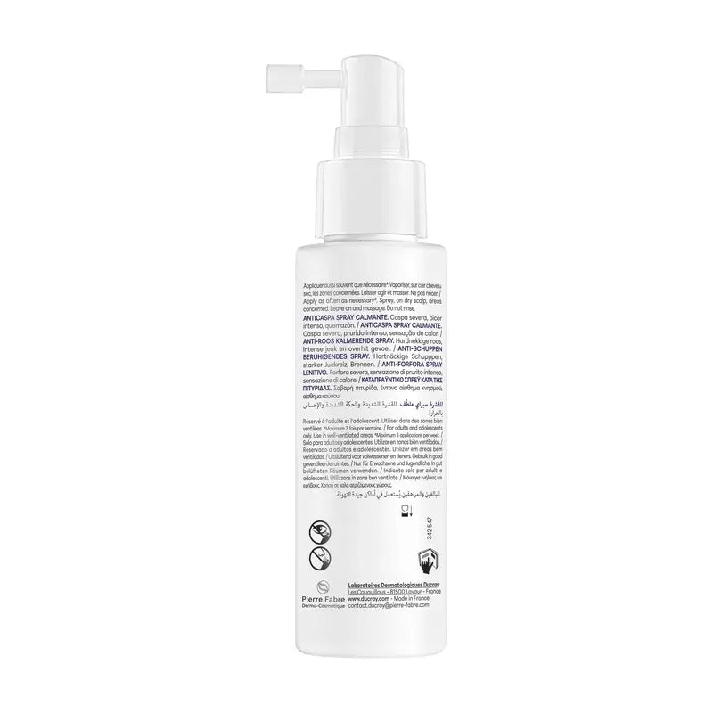 Ducray Kelual Ds Spray Apaisant Intensif, 100 ml