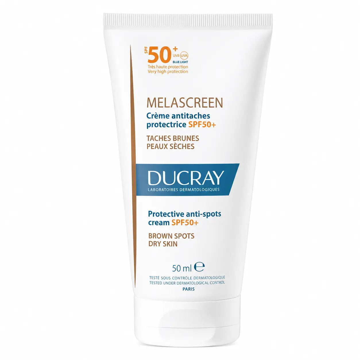 Ducray Melascreen Crème protectrice anti-imperfections Spf 50+ 50 40 ml