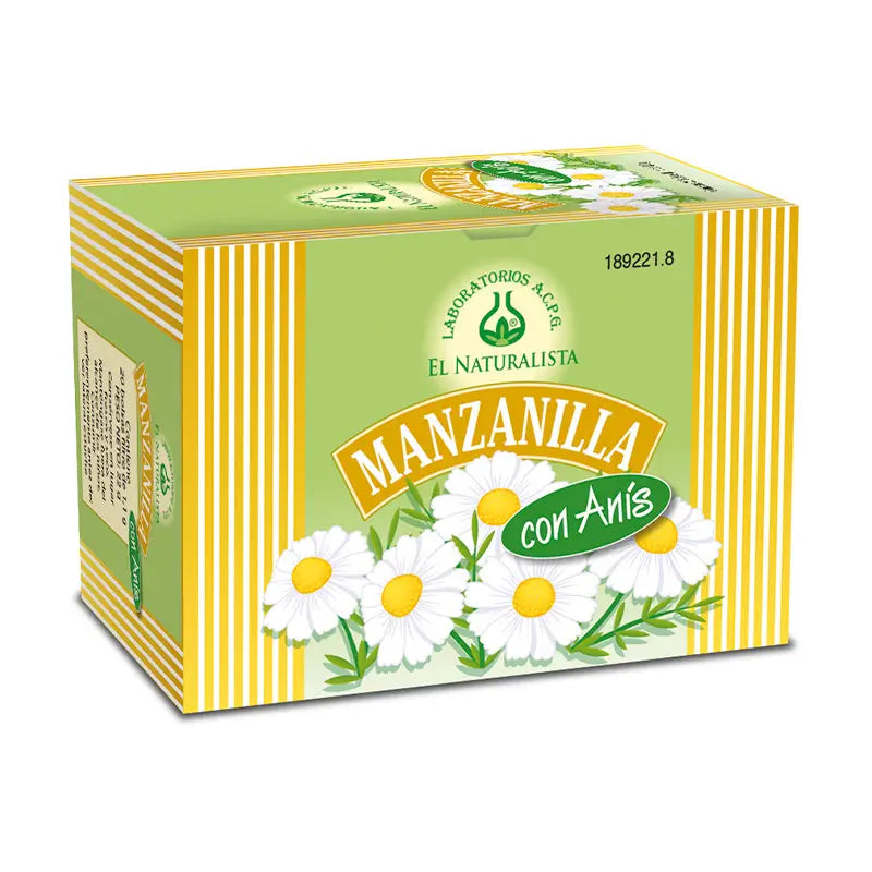 El Naturalista Chamomile with Aniseed 20 Filters