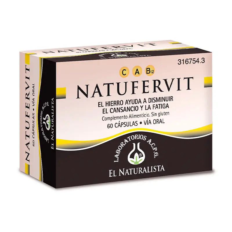 El Naturalista Natufervit 60 Capsules