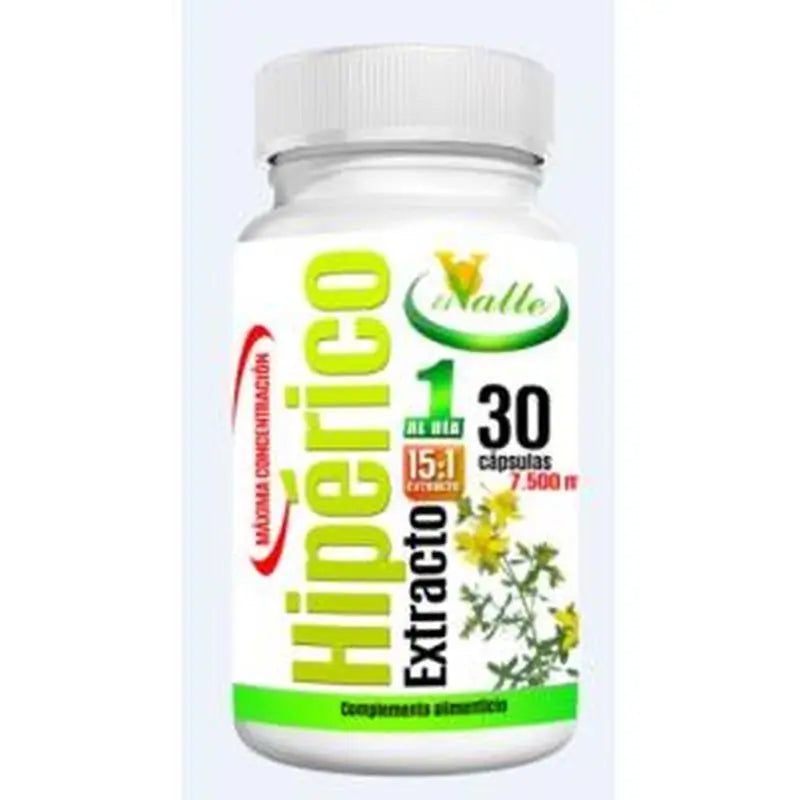 El Valle Hypericum 30 Capsules