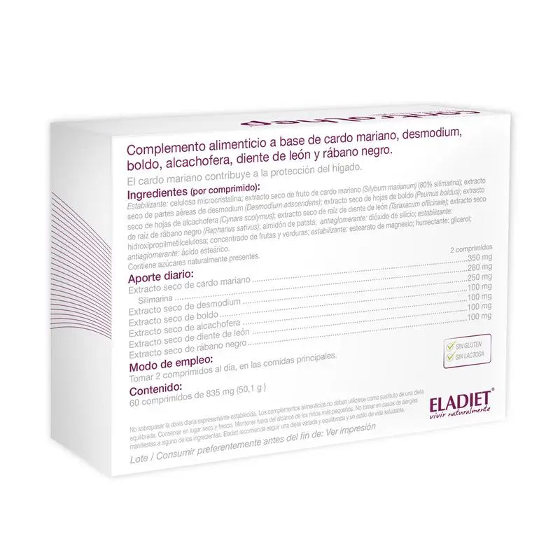 Eladiet Controlhep 60 comprimés