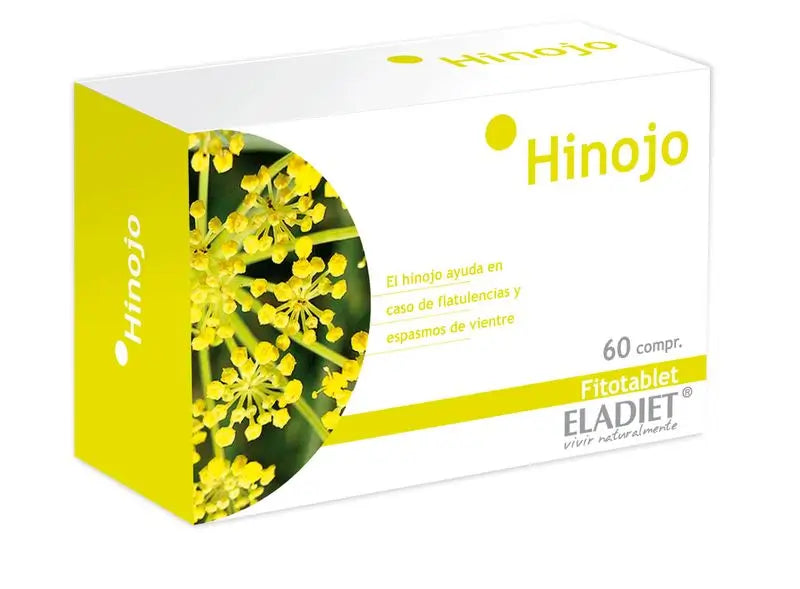 Eladiet Fennel 330 Mg, 60 Tablets