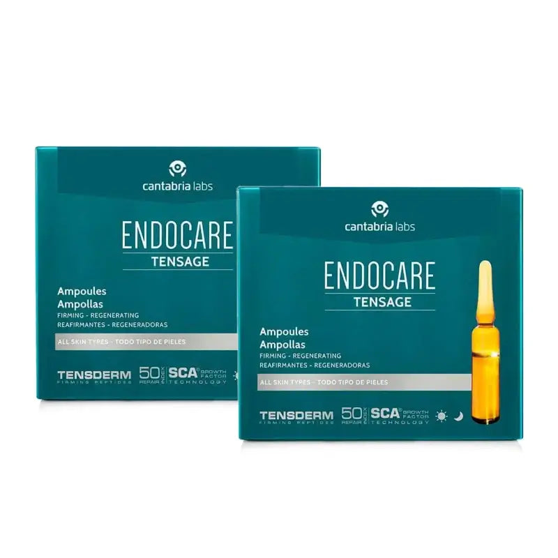 Endocare Tensage, 20 ampoules de 2 ml, lot de 2