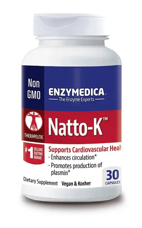 Enzymedica Natto - K, 30 Capsules