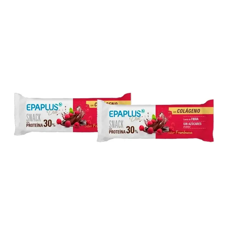 Epaplus Diet Snack, saveur framboise, lot de 2