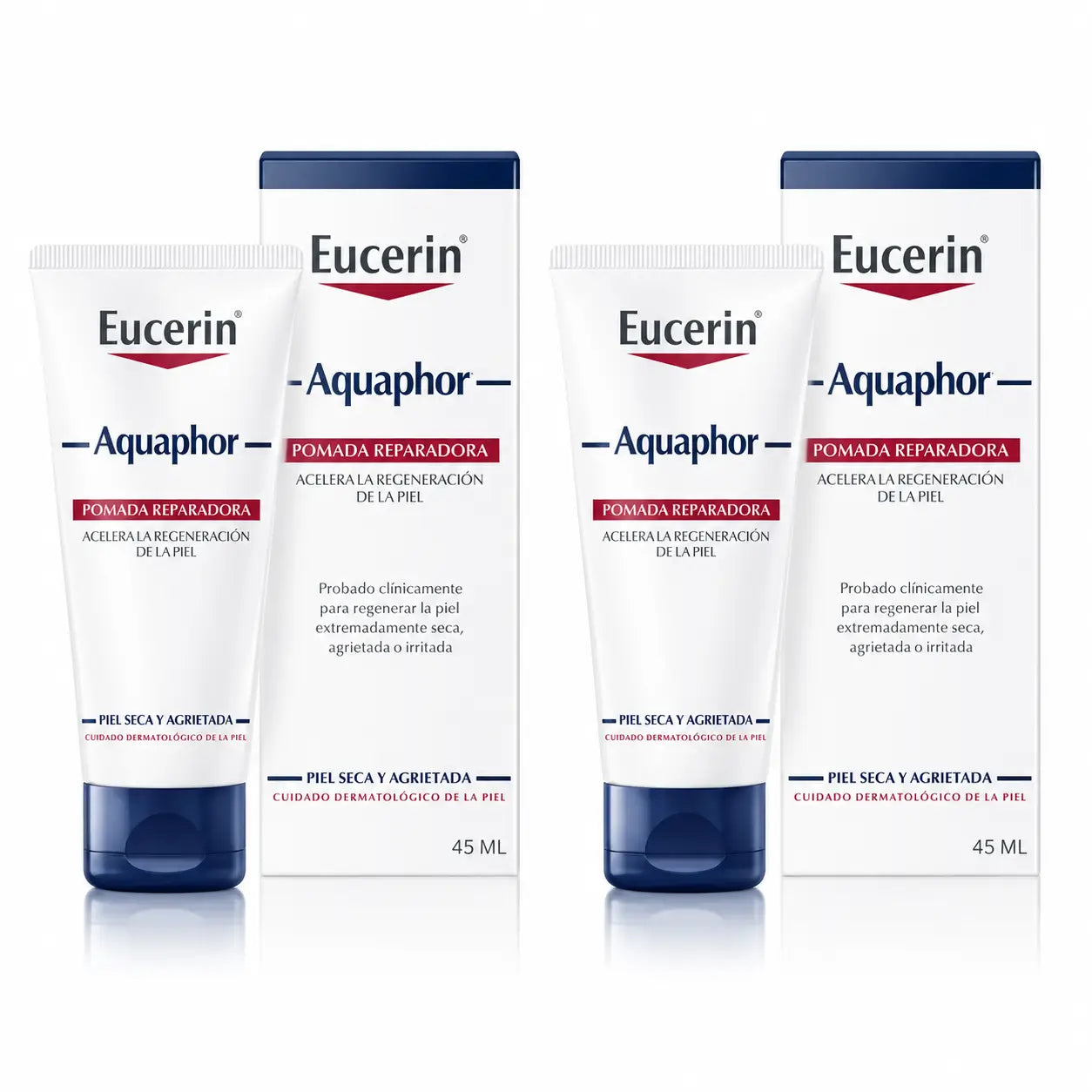 Eucerin Aquaphor Pommade Réparatrice, 45ml, pack 2